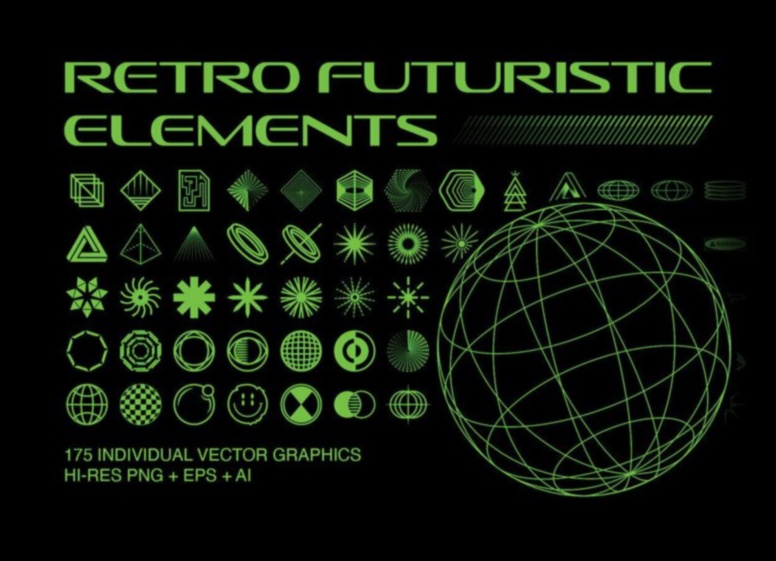 Proiectarea mâine: elemente futuriste în artele grafice