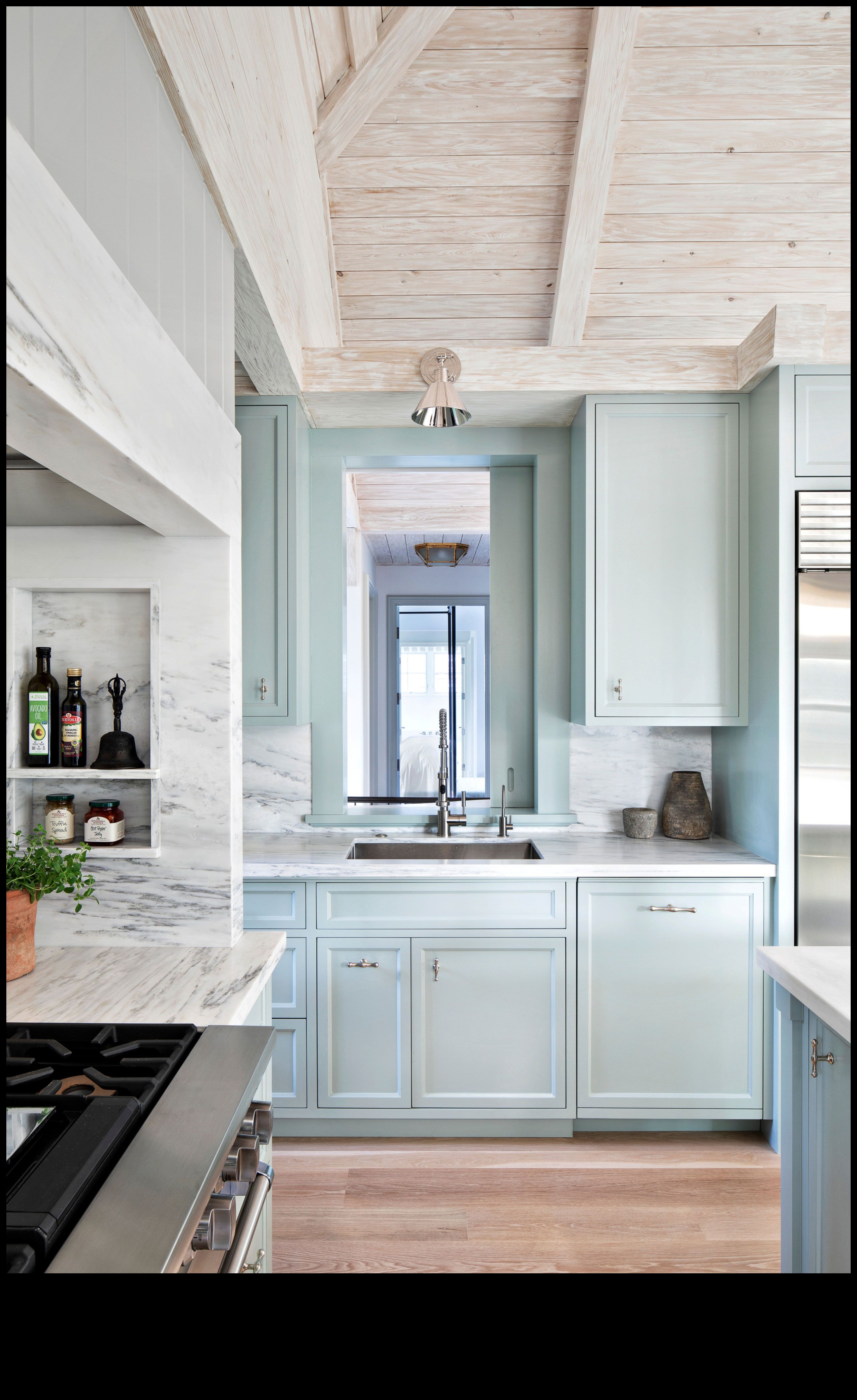 Decorarea bucătăriei de coastă la un buget 10 moduri simple 2 Puteți recomanda modalități de a realiza un decor de bucătărie de coastă la un buget redus?