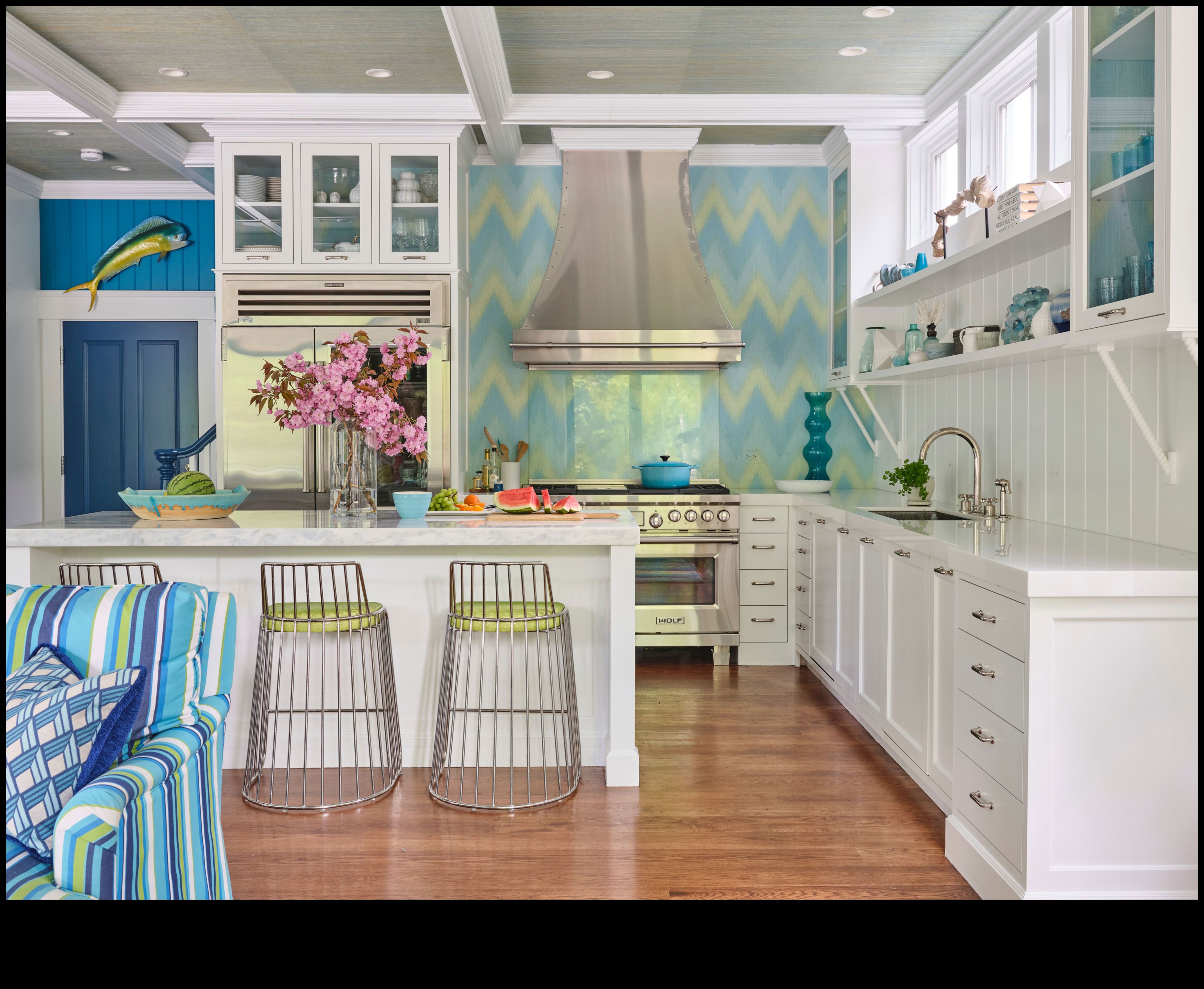 Decorarea bucătăriei de coastă la un buget 10 moduri simple 3 Puteți recomanda modalități de a realiza un decor de bucătărie de coastă la un buget redus?