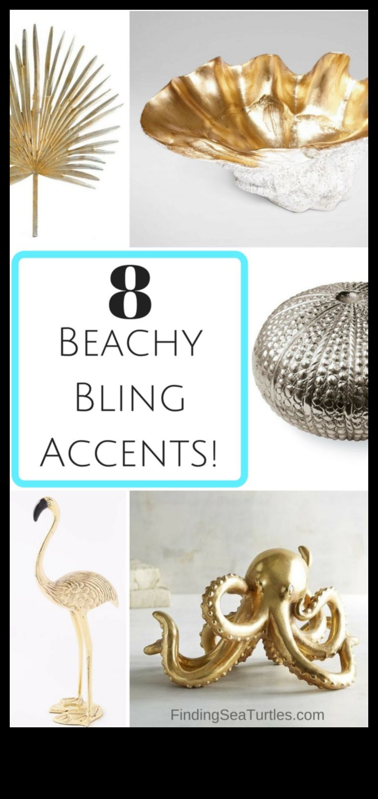 Cum să încorporezi modalități creative de a folosi accente de aur în decorul de coastă pentru o notă de lux?