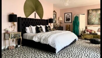 Decor de dormitor Hollywood Glam pentru lux