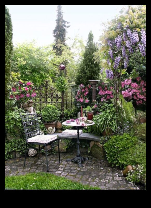 Scaune cu flori: îmbrățișați natura cu mobilier de grădină